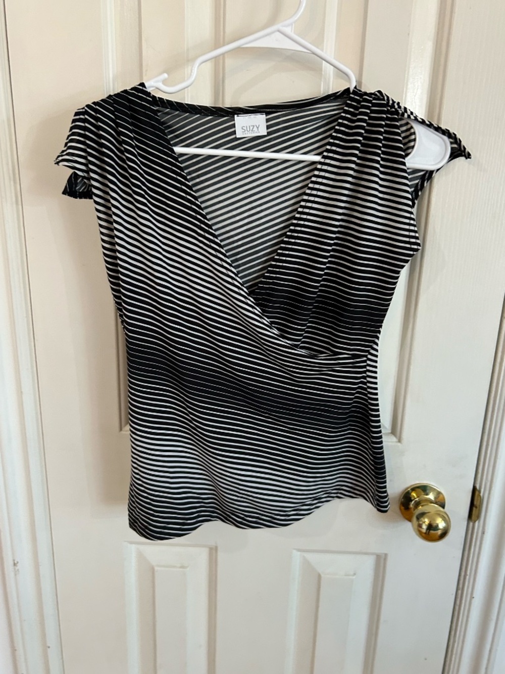 Obsessed y2k 90s wrap shirt striped * accepting offers